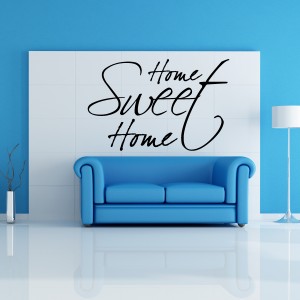 sticker mural salon