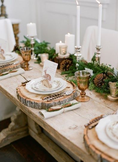 Top 4 Pinterest des idées décoration de table de Noël